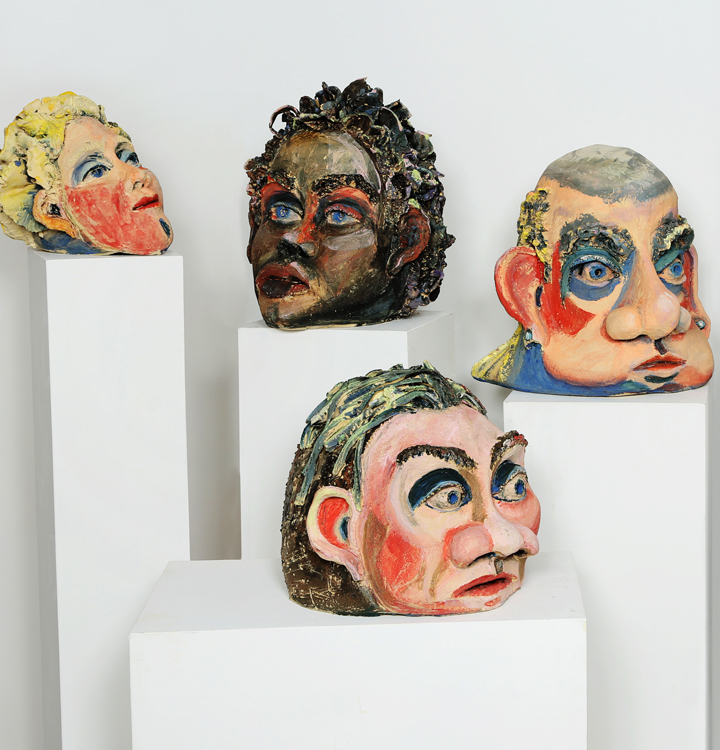 Who Are We, Installation, Ceramic, Various Sizes, 2018